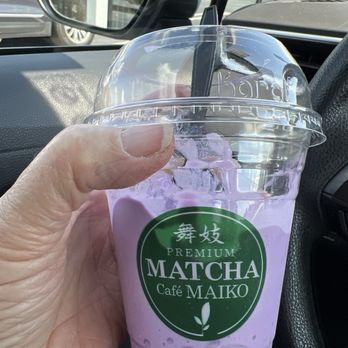 Matcha Cafe Maiko - Ube Ice Cream! - Desserts Near Me - Duluth, Georgia