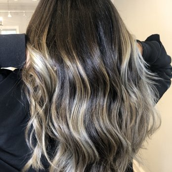 Reveal Hair Studio - Dark rooted pieces of ash blonde - Hair Salons Near Me - Rye, New York Reveal Hair Studio - Dark rooted pieces of ash blonde - Hair Salons Near Me - Rye, New York