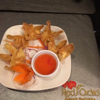 Red Orchid - Crab rangoons - Thai Near Me - Pittsburgh, Pennsylvania Red Orchid - Crab rangoons - Thai Near Me - Pittsburgh, Pennsylvania