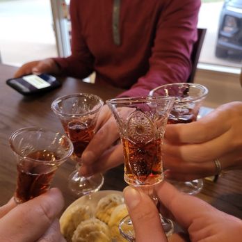 Farmers Grain Kitchen + Cellar - Birthday shots with lemon scones - New American Near Me - Edmond, Oklahoma Farmers Grain Kitchen + Cellar - Birthday shots with lemon scones - New American Near Me - Edmond, Oklahoma