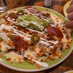 El Charro - Nachos (with ground beef)