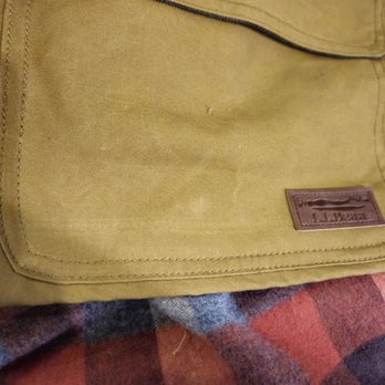Better Fit Alterations - Stress marks leading up to the leather patch - Sewing & Alterations Near Me - Irvine, California Better Fit Alterations - Stress marks leading up to the leather patch - Sewing & Alterations Near Me - Irvine, California