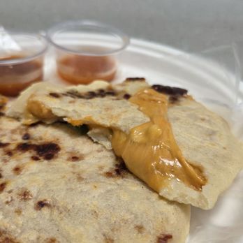 Five 03 Pupusas - Cheese & Serrano Pepper Pupusa - Salvadoran Near Me - San Diego, California