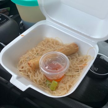 Filipino Favorites - $5 for this?! It had one PIECE of meat and little vegetables! It was literally just the noodles. Sad thing to call pancit. - Filipino Near Me - Rolla, Missouri
