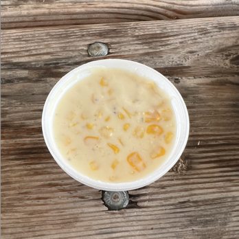 Eaker Barbecue - Enjoyed the Creamed Corn. - Barbeque Near Me - Fredricksburg, Texas