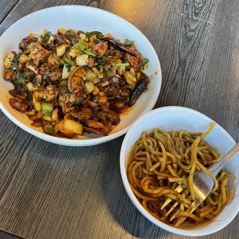 The Joy Luck - Farmer's Beef. More salty than spicy. I was kind of disappointed. - Taiwanese Near Me - Louisville, Kentucky