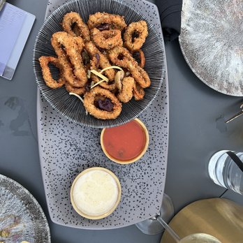 Moon's Daughter - Thompson San Antonio - Fried Calamari - Mediterranean Near Me - San Antonio, Texas