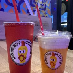 Strawberry lemonade & Orange Creme Slusher Strawberry lemonade & Orange Creme Slusher
