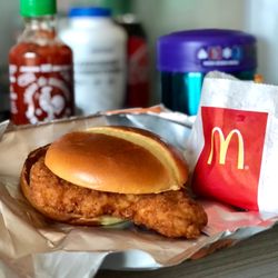 McDonald’s - Crispy Chicken Sandwich w small fries