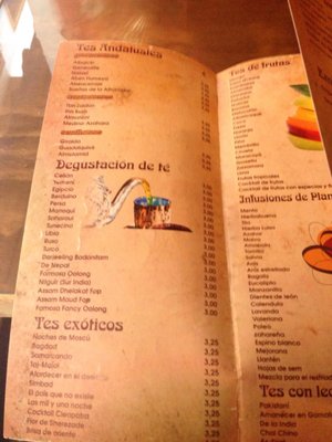 Menu photo 1 As Sirat Granada, GR