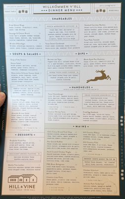 Menu photo 5 Hill & Vine Fredericksburg, TX Menu photo 5 Hill & Vine Fredericksburg, TX