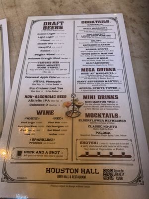 Menu photo 1 Houston Hall New York, NY Menu photo 1 Houston Hall New York, NY