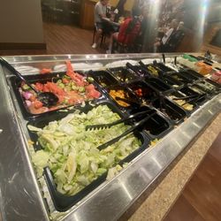 Watermelon Feta Salad (6 oz) and salad bar