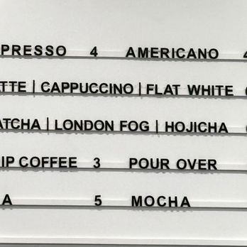 Single V Coffee - Menu - Coffee & Tea Near Me - Burnaby, British Columbia