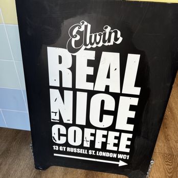 Elwin - Coffee & Tea Near Me - London, XGL