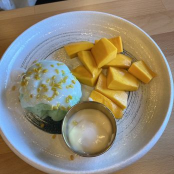 Manaao - Mango STICKY RICE - - Thai Near Me - Tustin, California Manaao - Mango STICKY RICE - - Thai Near Me - Tustin, California