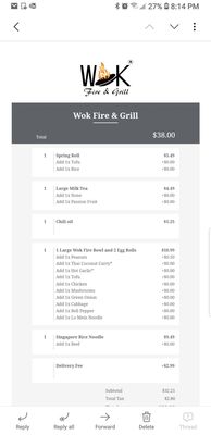 Menu photo 4 Wok Fire & Grill Tucson, AZ Menu photo 4 Wok Fire & Grill Tucson, AZ