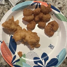 1 piece and side shrimp 1 piece and side shrimp