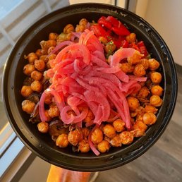 a bowl of food a bowl of food