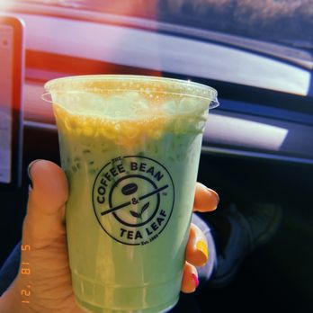 The Coffee Bean & Tea Leaf - Iced matcha - Coffee & Tea Near Me - Brea, California
