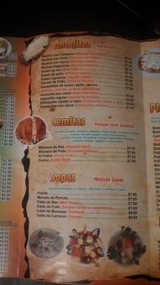 Menu photo 4 La Rancherita Monroe, NY