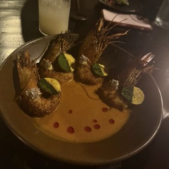 ARCA - Prawns with curry sauce - Cocktail Bars Near Me - Tulum, ROO