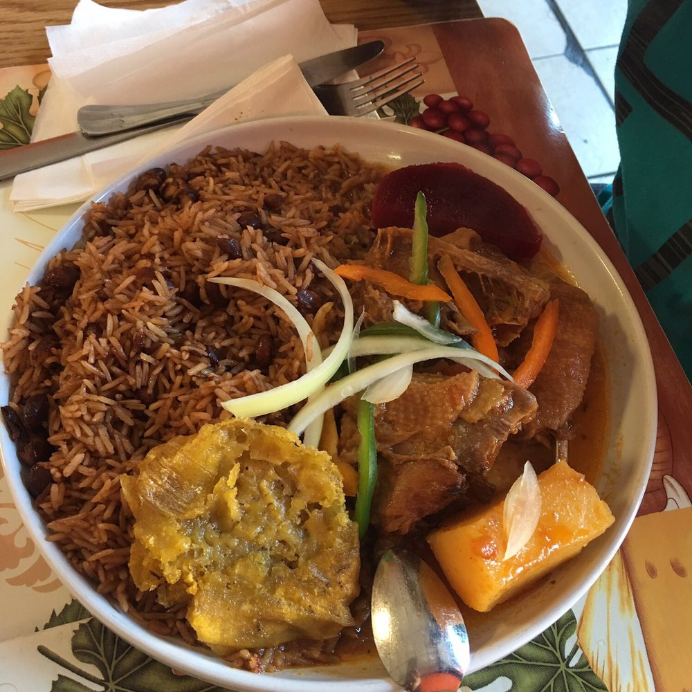 Jacob's Restaurant - a bowl of food on a table - Haitian Near Me - Newark, New Jersey Jacob's Restaurant - a bowl of food on a table - Haitian Near Me - Newark, New Jersey