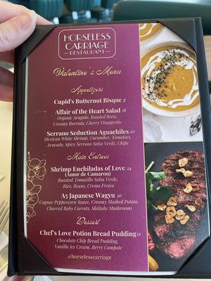 Menu photo 8 Horseless Carriage Restaurant North Hills, CA