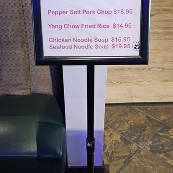 Grand Panda - Today's Chef's Special sign. - Chinese Near Me - Santa Clarita, California