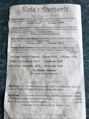 Menu photo 3 Kate's Sergeant Bluff, IA