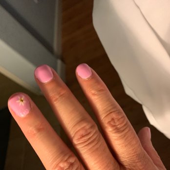 Philly Nail & Spa - Horrible manicure - Nail Salons Near Me - Lincoln, California