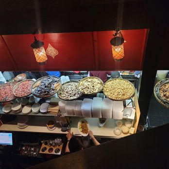 Thai District - Kitchen pass headed upstairs to be seated - Thai Near Me - Long Beach, California