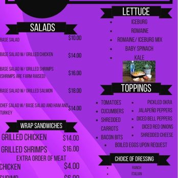 Salad Depot - Menu - Salad Near Me - Laplace, Louisiana Salad Depot - Menu - Salad Near Me - Laplace, Louisiana