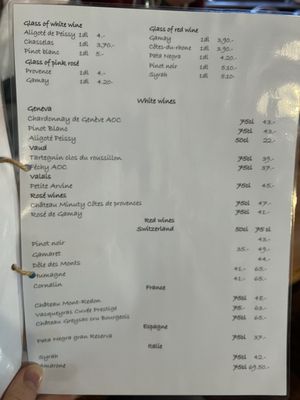Menu photo 2 Restaurant le National Versoix, GE Menu photo 2 Restaurant le National Versoix, GE