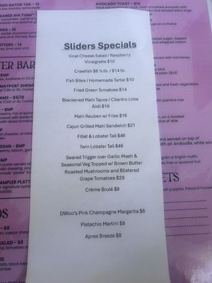 Menu photo 6 Sliders Oyster Bar Neptune Beach, FL Menu photo 6 Sliders Oyster Bar Neptune Beach, FL