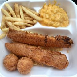Captain D's - 2 Pc Fish Dinner, comes with 2 sides