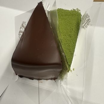 Lady M Cake Boutique - Checkers and Green Tea Mille Crepes - Desserts Near Me - New York, New York