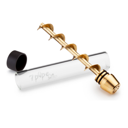Twisted Smoke - The 7-Pipe Twisty Glass Blunt - Newest most effective design for the loved glass blunt.
