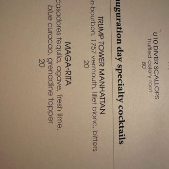 BLT Prime - Drink special menu - Steakhouses Near Me - Miami, Florida