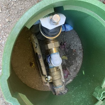 24Hr Sprinklers - New shut-off value - Irrigation Near Me