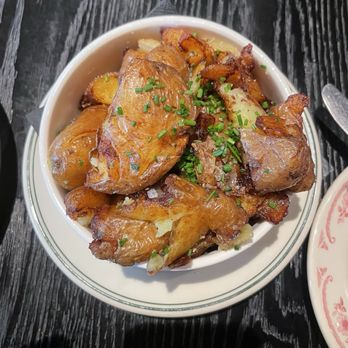Little West Tavern - Duck-Fat Smashed Potatoes - Bars Near Me - Columbus, Ohio