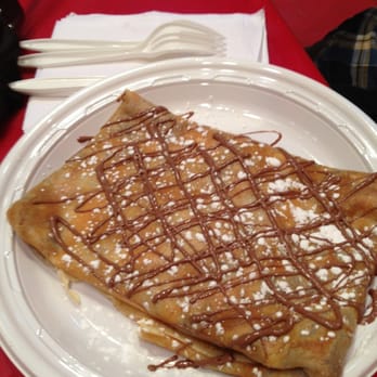 Creperie - S'mores crepe with milk chocolate, marshmallows, and graham crackers! - Creperies Near Me - New York, New York Creperie - S'mores crepe with milk chocolate, marshmallows, and graham crackers! - Creperies Near Me - New York, New York