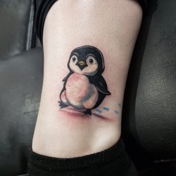 Ink'd Artistry - Fixed a penguin. Love the detail.