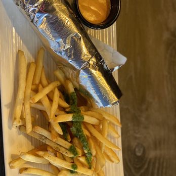Paratha Wala - Chicken roll w/ French fries - Indian Near Me - Forest Hills, New York Paratha Wala - Chicken roll w/ French fries - Indian Near Me - Forest Hills, New York