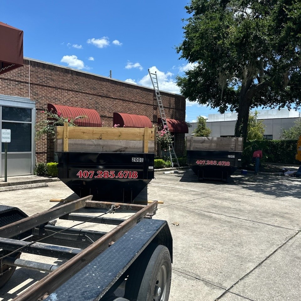 Slide of RC dumpsters residential services