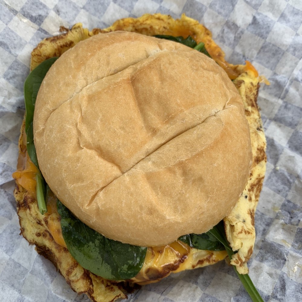 Southie Coffee - Egg sandwich with spinach - Coffee & Tea Near Me - Seminole, Florida Southie Coffee - Egg sandwich with spinach - Coffee & Tea Near Me - Seminole, Florida