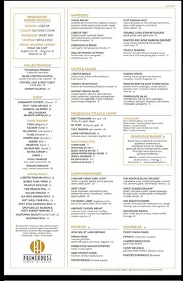 Menu photo 8 Primehouse Garden City, NY Menu photo 8 Primehouse Garden City, NY