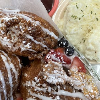 Huskey’s Kitchen - Chicken and waffles with parmesan - Breakfast & Brunch Near Me - Decatur, Georgia Huskey’s Kitchen - Chicken and waffles with parmesan - Breakfast & Brunch Near Me - Decatur, Georgia