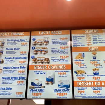White Castle - 01.18.20 combos and packs - Fast Food Near Me - Las Vegas, Nevada