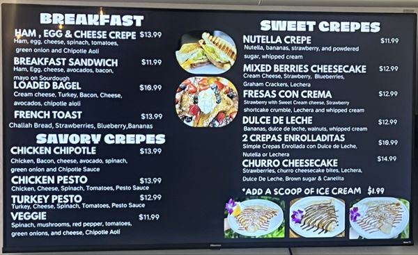 Menu photo 8 Crepes-N-Sandwiches Baldwin Park, CA Menu photo 8 Crepes-N-Sandwiches Baldwin Park, CA